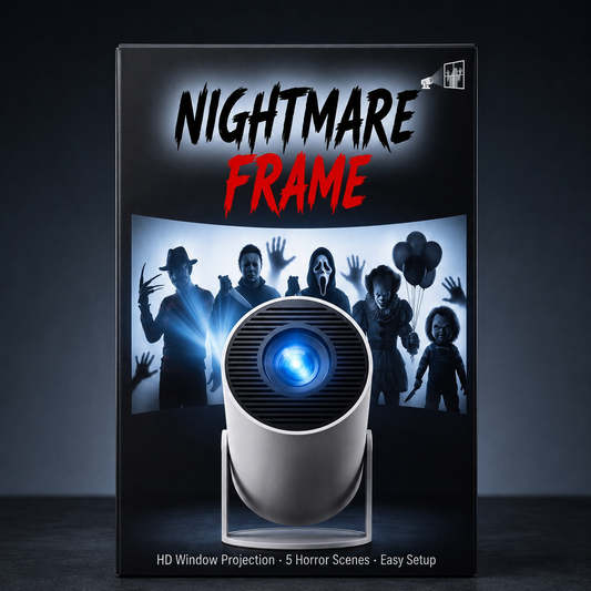 Nightmare Frame™ Window Projector — Something's Trapped Inside
